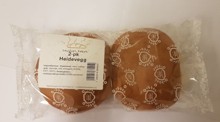 Bilde av Heidevegger 2stk 160g Sandnes Bakeri