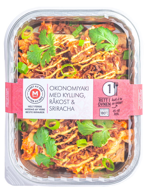 Okonomiyaki m/Kylling 345g