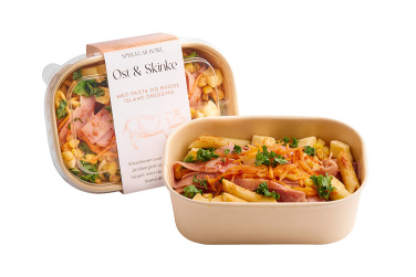 Pastasalat m/Ost&Skinke 330g Deli's Kitchen