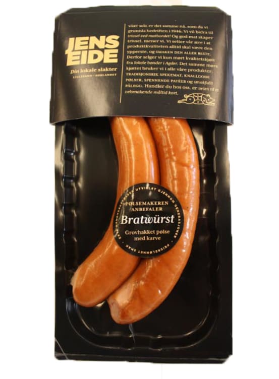 Bratwurst 230g Jens Eide