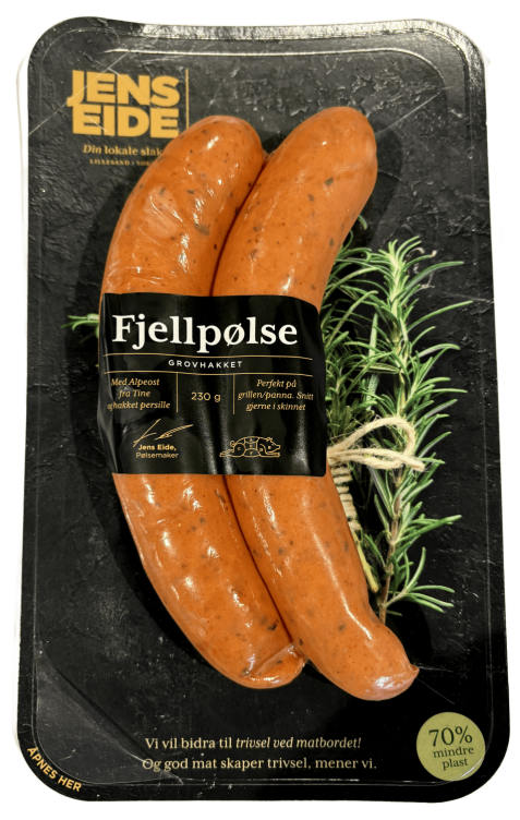 Fjellpølse 230g Jens Eide