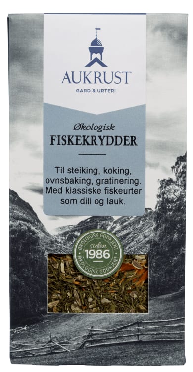 Fiskekrydder Økologisk 20g Aukrust