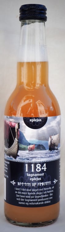 Eplejus 0,33l flaske 1184 Sognamost