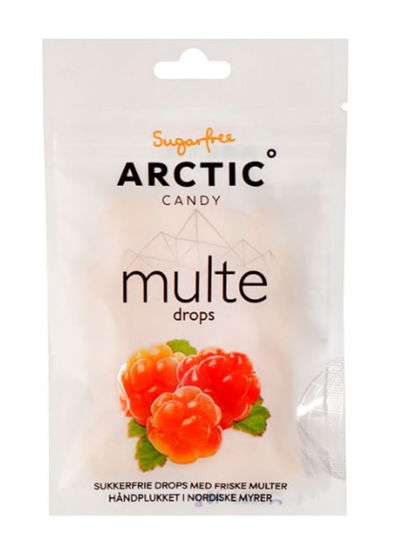 Multedrops Sukkerfri 40g Arctic Candy