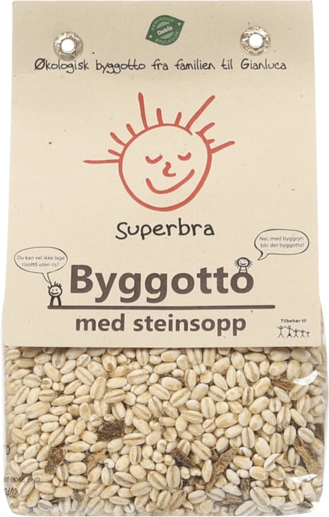 Byggotto m/Steinsopp Økol 250g Superbra