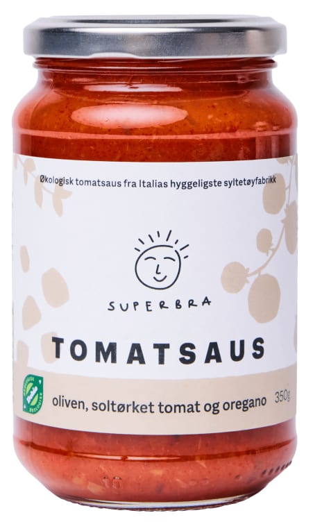 Bilde av Tomatsaus Oliven 350g Superbra