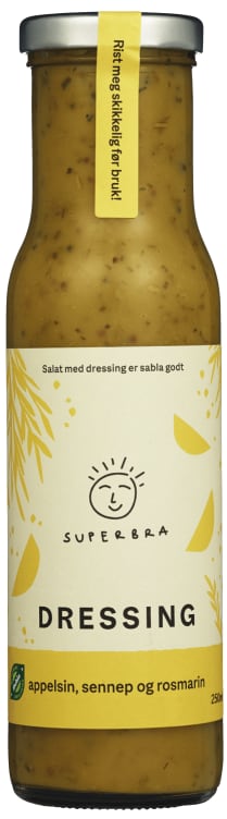 Product Image for Dressing Appelsin Økologisk 250ml Superbra