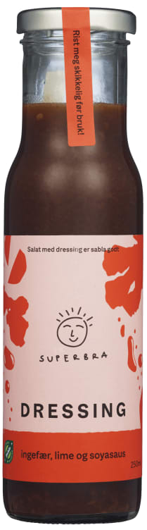 Product Image for Dressing Ingefær Økologisk 250ml Superbra