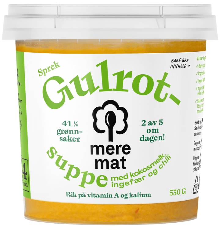 Gulrotsuppe 530g Mere Mat