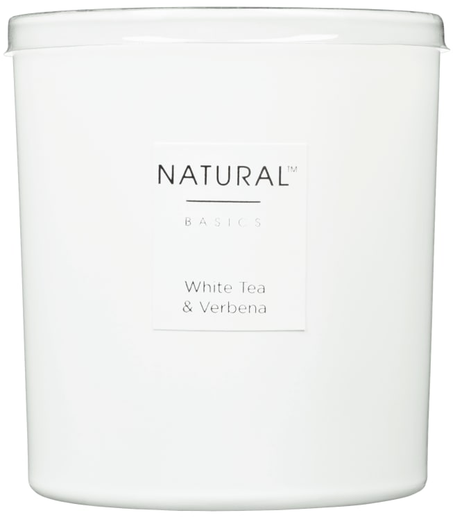 Duftlys White Tea &Verbena 20cl Natural Basics