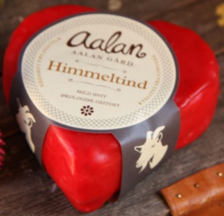 Himmeltind Hvit Geitost 250g Aalan Gård