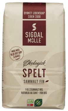 Speltmel Sammalt