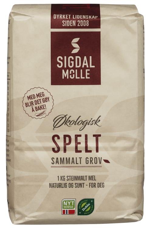 Speltmel Grovmalt Økologisk Spesialkorn 1kg