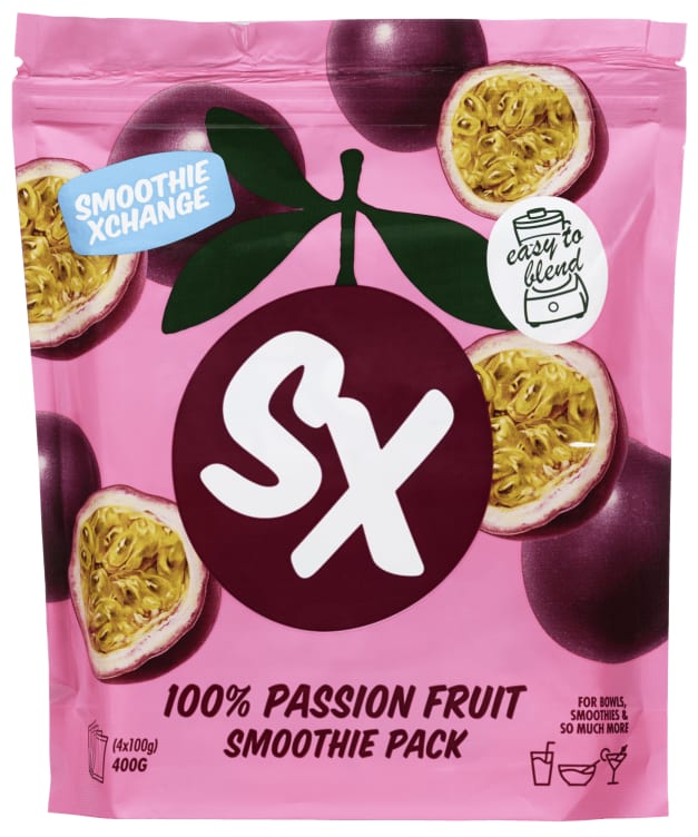 Smoothie Pack Pasjonsfrukt Smoothiexchange 400g