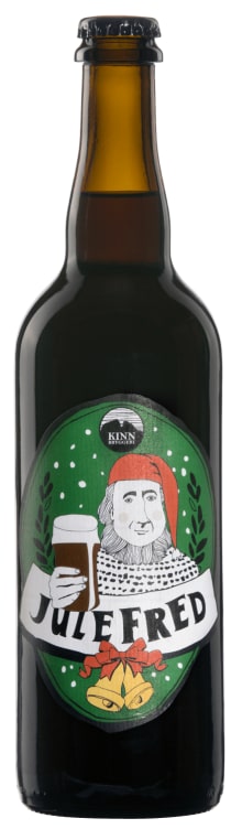 Kinn Julefred Øl 0,75l flaske