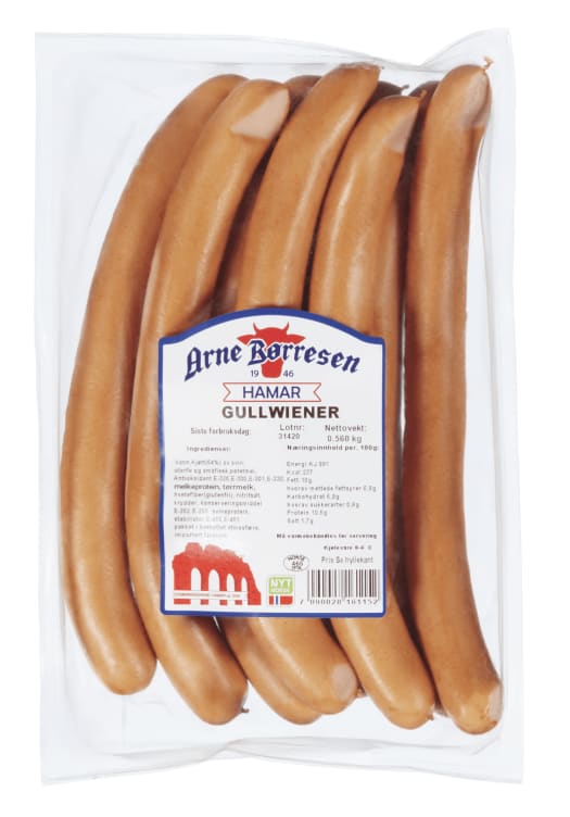 Gullwiener 560g Arne Børresen