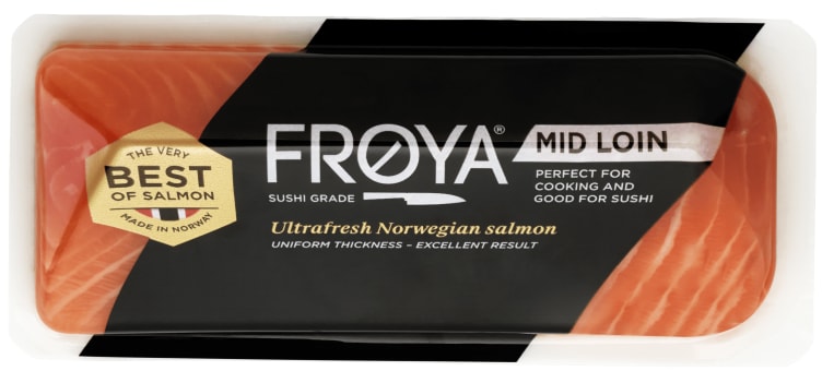 Laks Midloin 1/2 300g Frøya