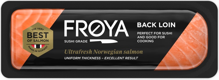 Laks Backloin 1/2 180g Frøya