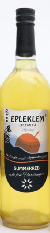 Epleklem Eplemost Summerred 0,75l flaske Innigo