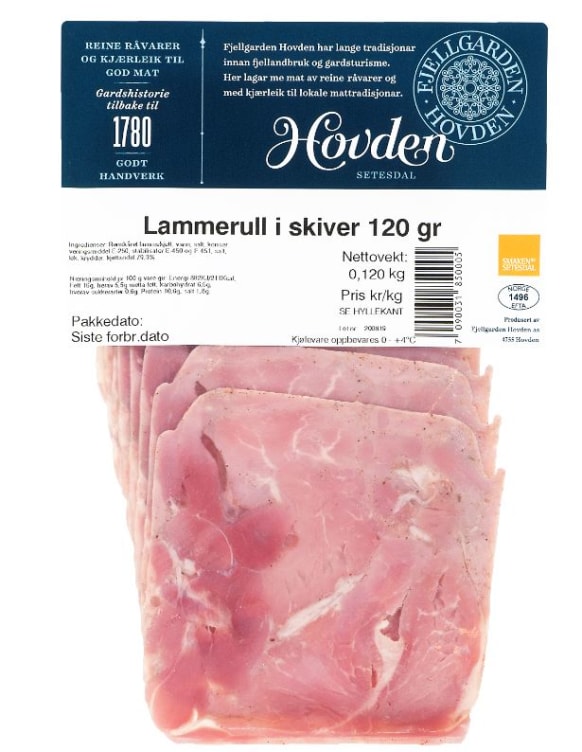 Lammerull 120g Hovden