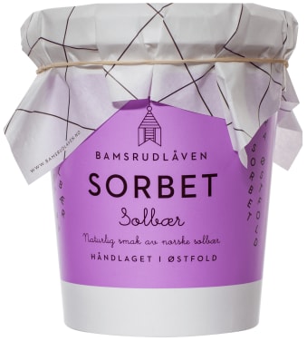 Solbærsorbet