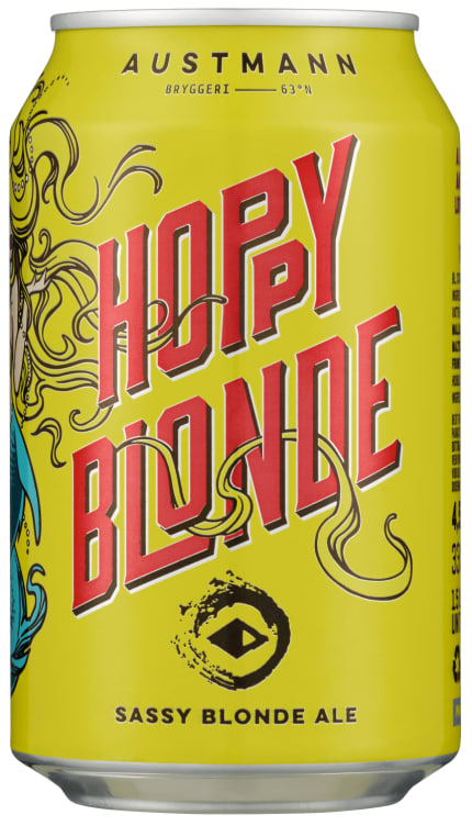 Bilde av Austmann Hoppy Blonde 0,33l boks