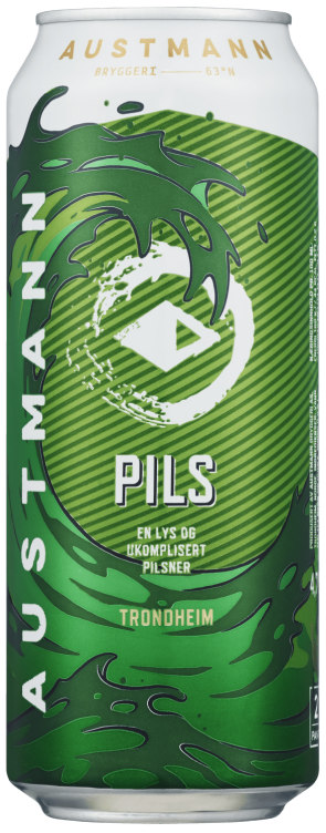 Austmann Pilsner 0,5l boks