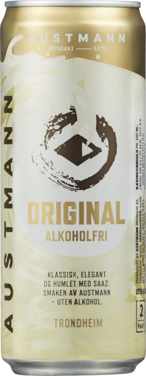 Austmann Original Alkoholfri 0,33l boks