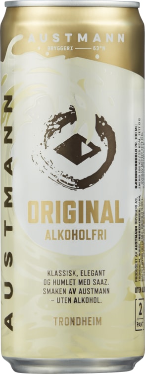 Bilde av Austmann Original Alkoholfri 0,33l boks