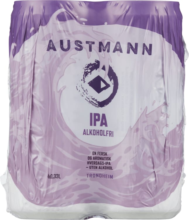 Austmann Ipa Alkoholfri 0,33lx4 boks