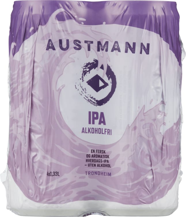 Bilde av Austmann Ipa Alkoholfri 0,33lx4 boks