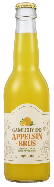 Bilde av Appelsinbrus Gamlebyen 0,33l flaske Nøisom
