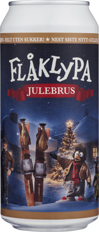 Nøisom Julebrus Flåklypa u/sukker 0,44l boks
