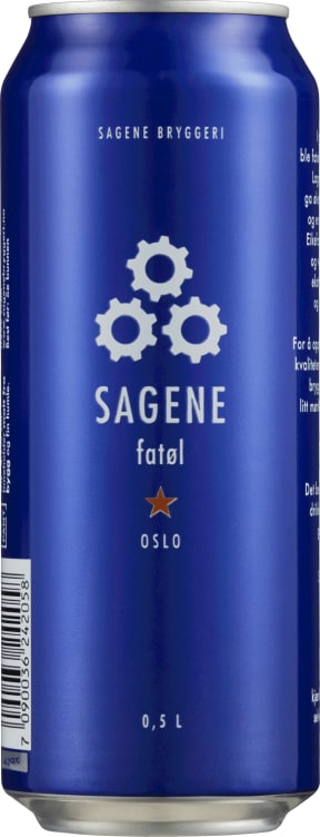 Sagene Fatøl 0,5l boks