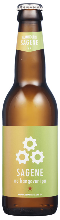 No Hangover Ipa 0,33l flaske Sagene