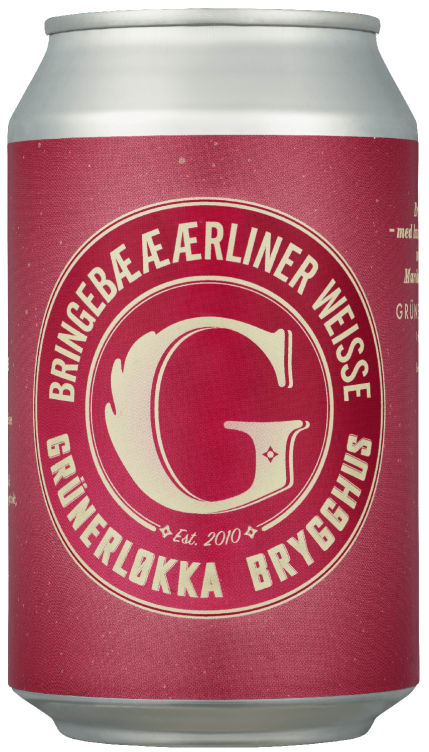 Bringebææærliner Weisse 0,33l boks Grunerløkka