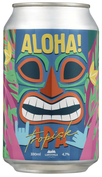 Aloha Tropisk Ipa 0,33l boks Lofotpils