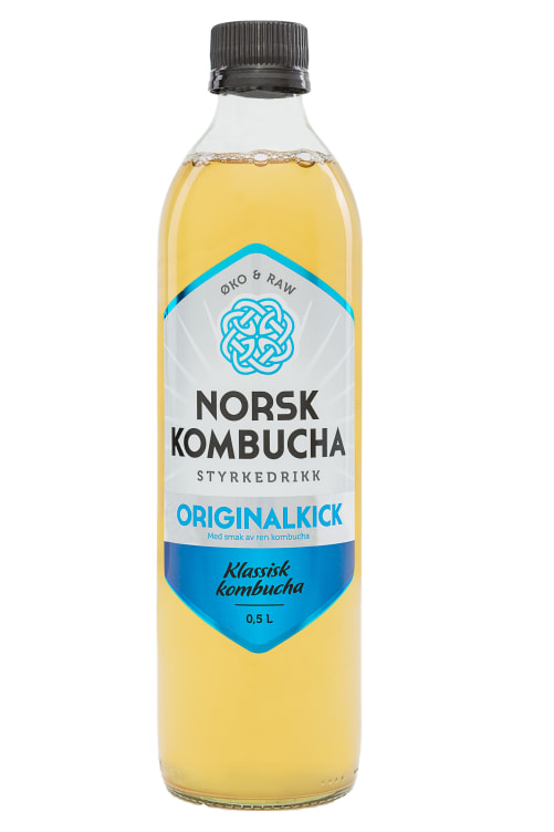 Norsk Kombucha Originalkick 0,5l flaske