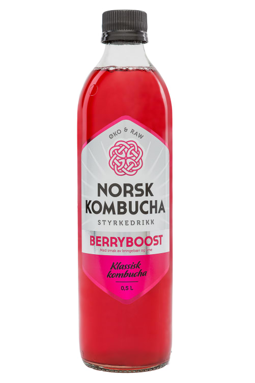 Norsk Kombucha Berryboost 0,5l flaske