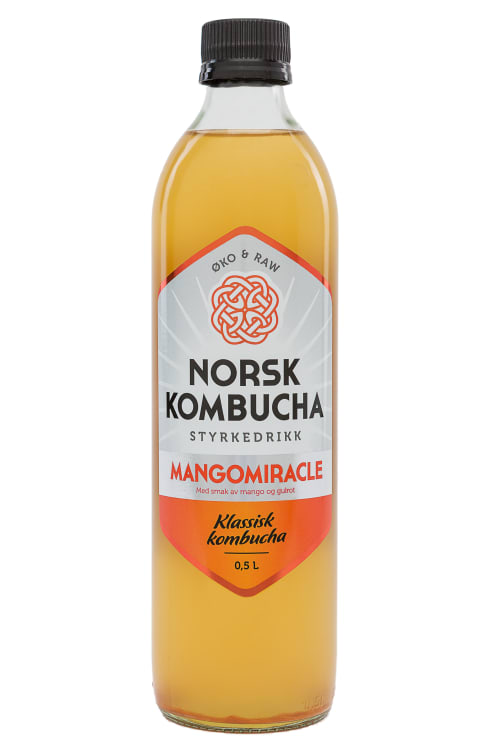 Bilde av Norsk Kombucha Mangomiracle 0,5l flaske