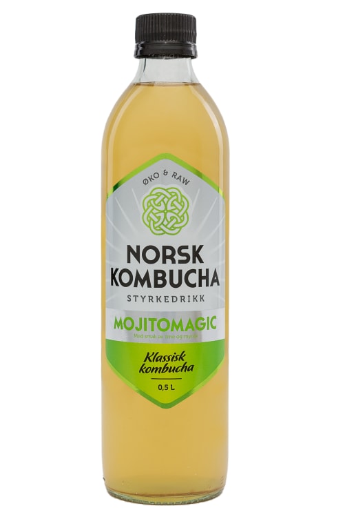 Norsk Kombucha Mojitomagic 0,5l flaske