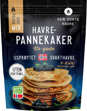 Havrepannekaker Grove 255g Den Sorte Havre