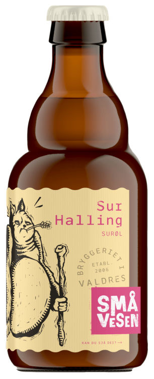 Sur Halling 0,33l flaske Små Vesen