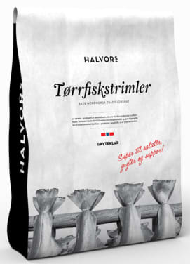 Tørrfiskstrimler Gryteklar 500g Halvors