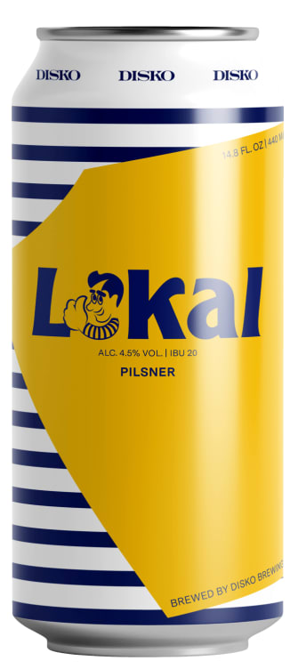 Bilde av Lokal Pilsner boks Disko