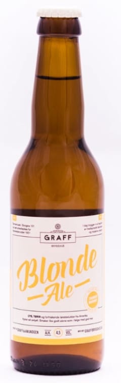 Blonde Ale 0,33l flaske Graff Brygghus