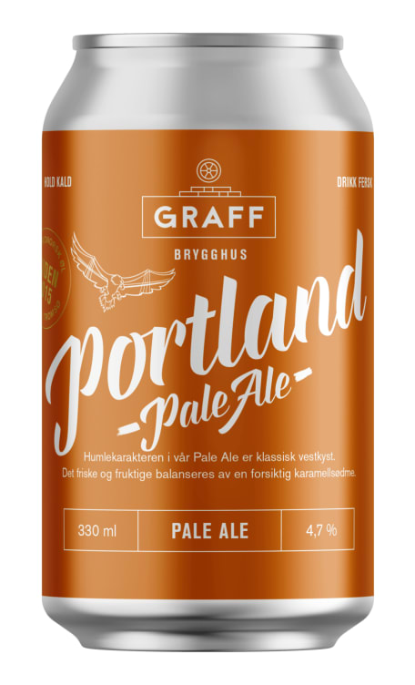 Bilde av Portland Pale Ale 330ml Graff Brygghus