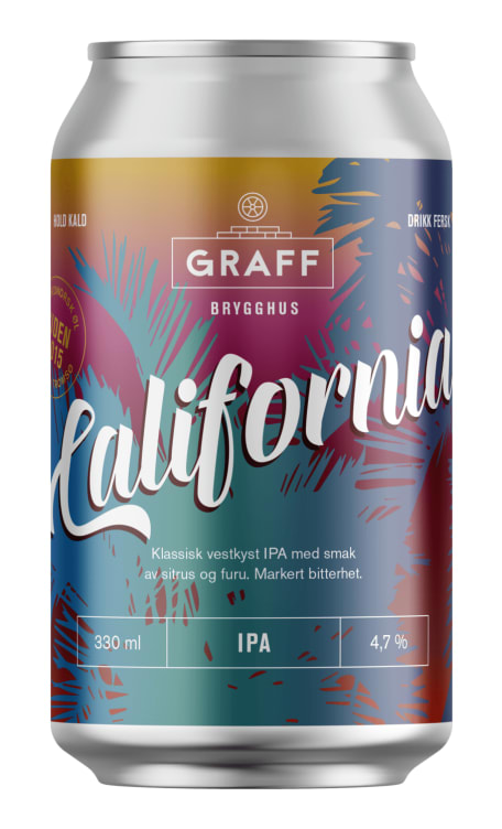 California Ipa 0,33l boks Graff Brygghus