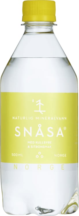 Bilde av Snåsa Mineralvann m/Sitron 0,5l flaske