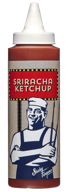Ketchup Sriracha 237ml Sticky Fingers